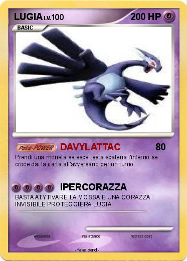 Pokemon LUGIA