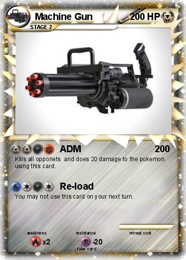 Pokemon Machine Gun