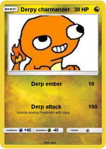 Pokemon Derpy charmander