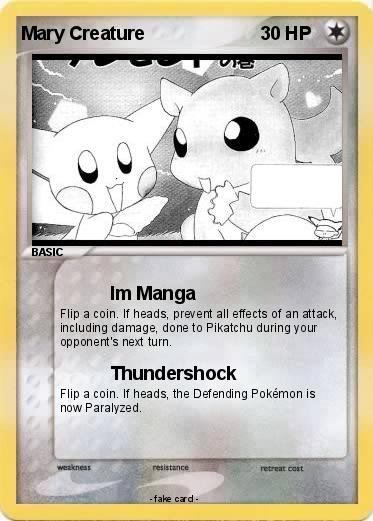 Pokemon Mary Creature
