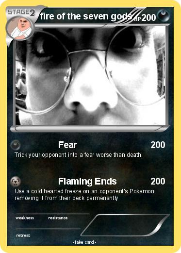 Pokemon fire of the seven gods