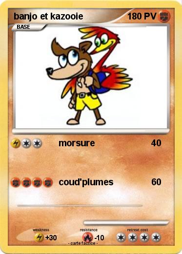 Pokemon banjo et kazooie