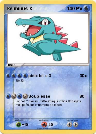 Pokemon keiminus X