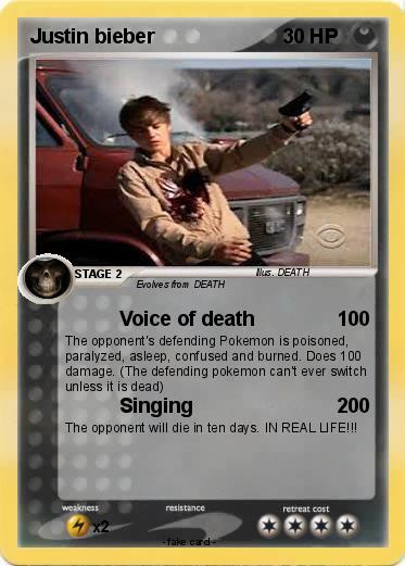 Pokemon Justin bieber