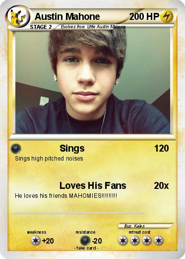 Pokemon Austin Mahone