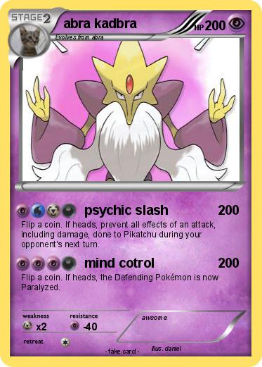 Pokemon abra kadbra