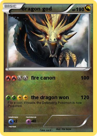 Pokemon dragon god