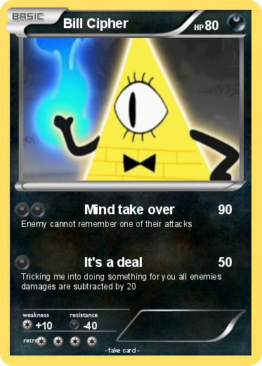 Pokemon Bill Cipher