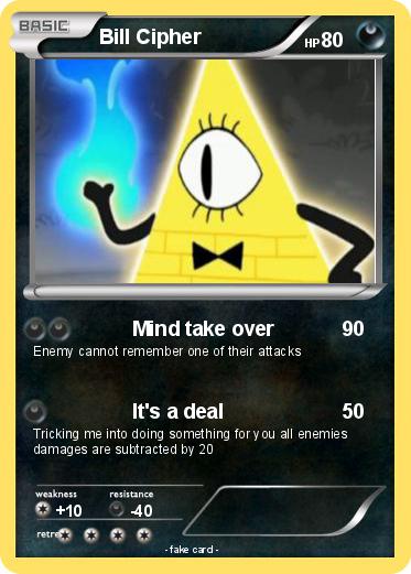 Pokemon Bill Cipher
