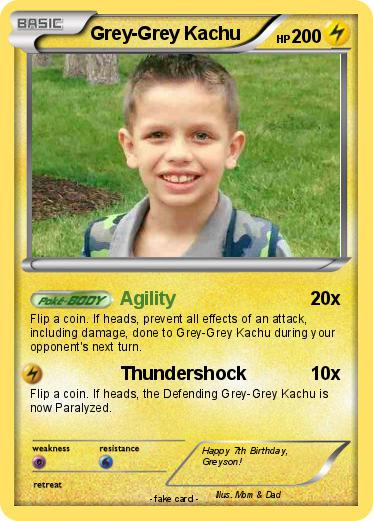 Pokemon Grey-Grey Kachu