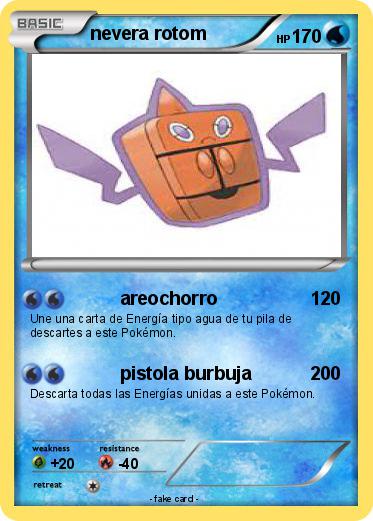 Pokemon nevera rotom