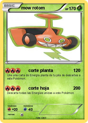 Pokemon mow rotom