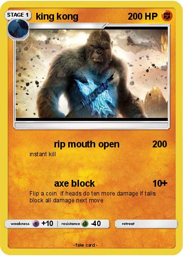 Pokemon king kong