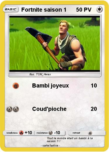 Pokemon Fortnite saison 1