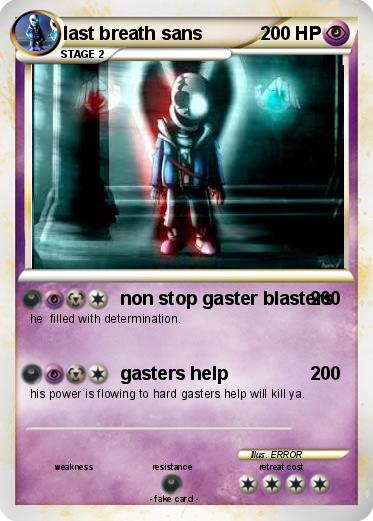 Pokemon last breath sans