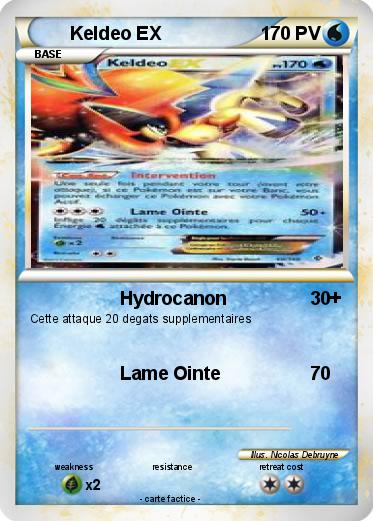 Pokemon Keldeo EX