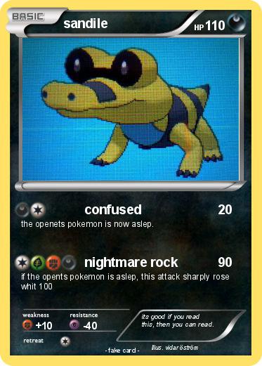 Pokemon sandile