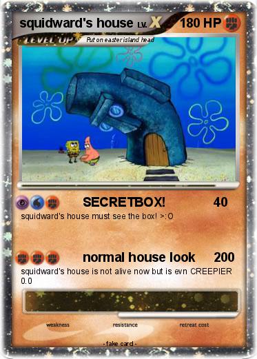 Pokemon squidward's house