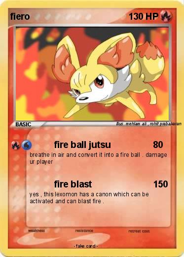 Pokemon fiero