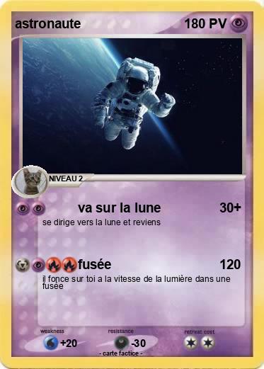Pokemon astronaute