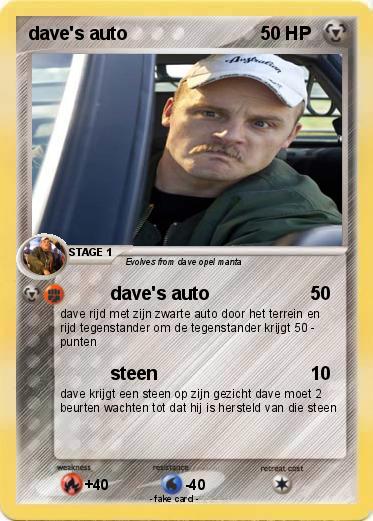 Pokemon dave's auto