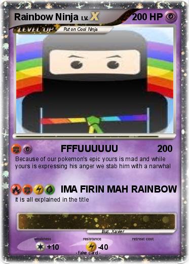 Pokemon Rainbow Ninja