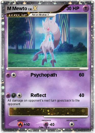 Pokemon M Mewto