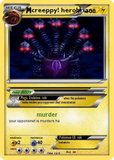 Pokemon creeppy! herobrian