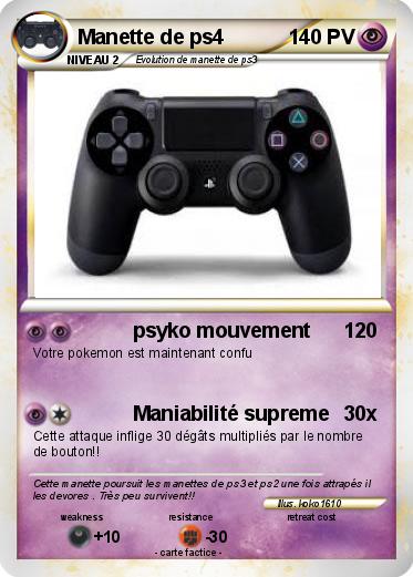 Pokemon Manette de ps4