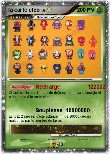 Pokemon la carte cleo