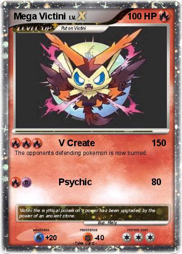 Pokemon Mega Victini