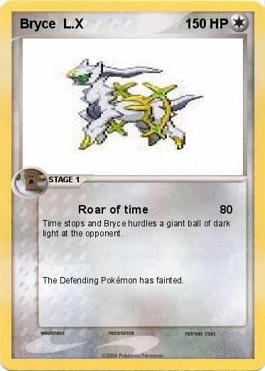 Pokemon Bryce  L.X