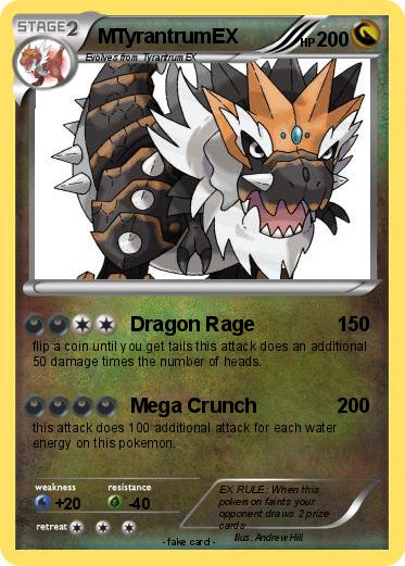Pokemon MTyrantrumEX