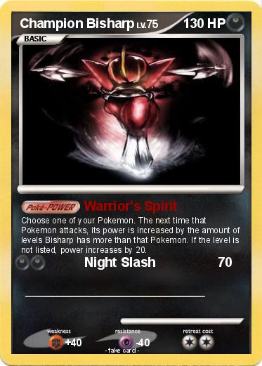 Pokemon Champion Bisharp