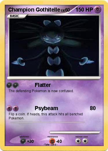 Pokemon Champion Gothitelle