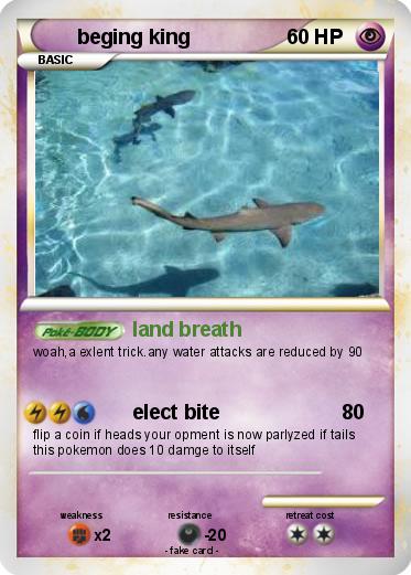 Pokemon beging king