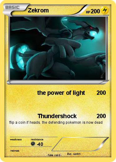 Pokemon Zekrom