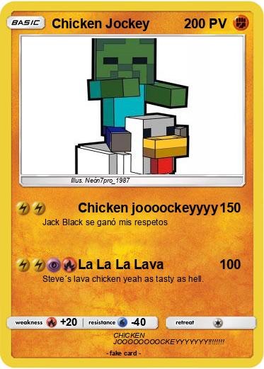 Pokemon Chicken Jockey