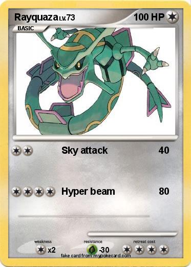 Pokemon Rayquaza