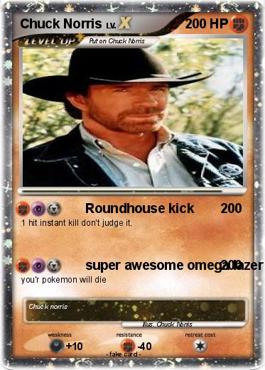 Pokemon Chuck Norris