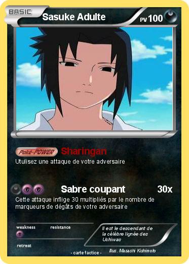 Pokemon Sasuke Adulte