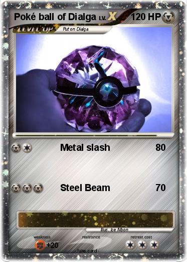 Pokemon Poké ball of Dialga