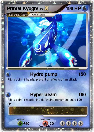 Pokemon Primal Kyogre