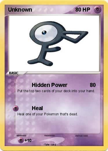 Pokemon Unknown