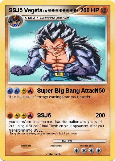 Pokemon SSJ5 Vegeta