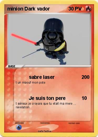 Pokemon minion Dark vador