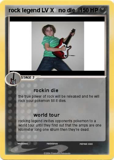 Pokemon rock legend LV X   no die