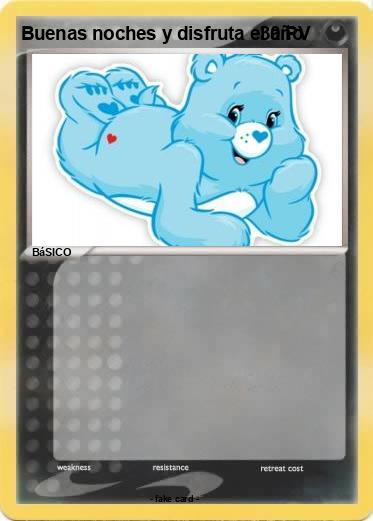 Pokemon Buenas noches y disfruta el año