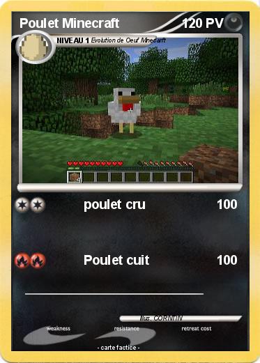 Pokemon Poulet Minecraft