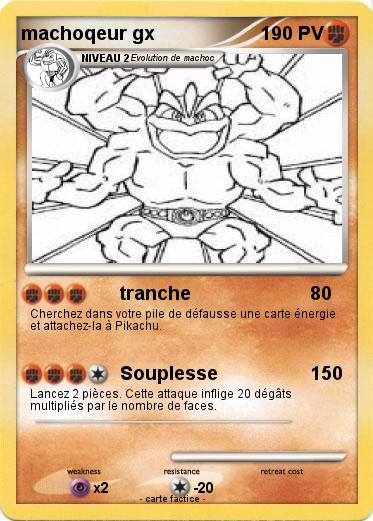 Pokemon machoqeur gx
